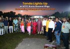 Tanda Lights Up as NTPC Burns Ravana Effigy, Celebrating Triumph of Truth Over Evil