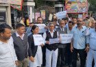 Kanpur Lawyers Launch Fierce Protest Against High Court Justice Ajay Bhanot, Demand Unconditional Apology