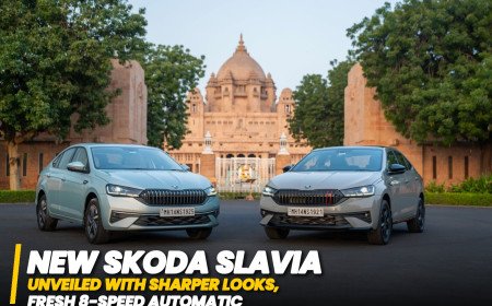 New Skoda Slavia Unveiled with Sharper Looks, Fresh 8-Speed Automatic; Prices Announced