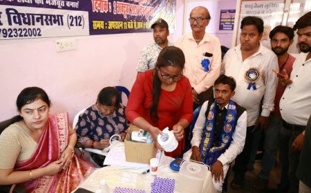 BSP Hosts Mega Blood Donation & Health Camp in Kanpur’s Gujaini