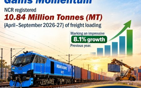 North Central Railway Shatters Records with Massive Freight Growth Spike