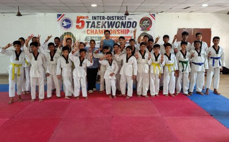 Avadh Collegiate Shines at Inter-District Taekwondo Championship, Bags 28 Medals and Second Place in Team Event