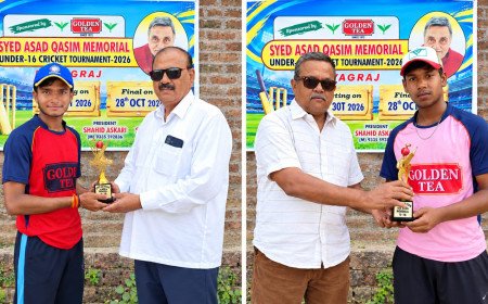MIC A and Railgaon Club Storm Into Finals of Syed Asad Qasim U-16 Cricket Tournament