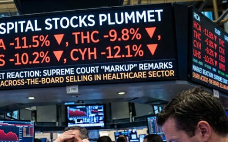 Hospital Stocks Fall After Supreme Court Markup Remarks