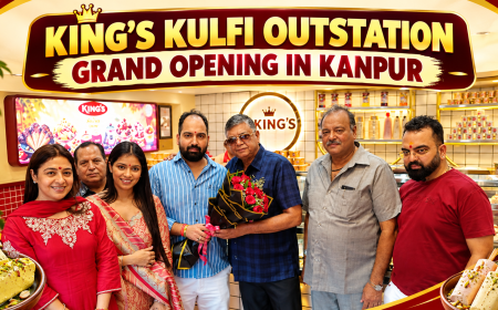King's Kulfi Outstation Launched with Grand Opening in Swaroop Nagar, Kanpur