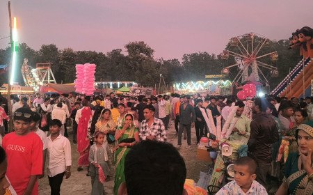 Two-Day Historic 'Bali Badh Mela' Kicks Off in Manikpur with Grand Ram Dal Tableau and Cultural Spectacle
