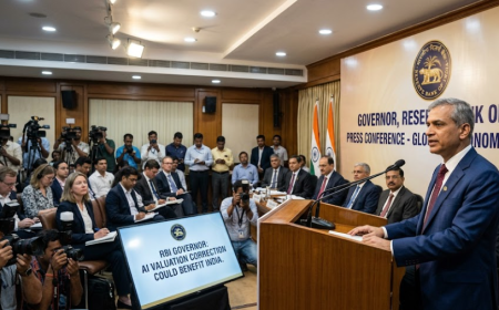 RBI Governor: AI Valuation Correction Could Benefit India