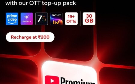 #Airtel Launches ₹200 Top-Up with Free YouTube Premium & 30GB Data for Prepaid Users
