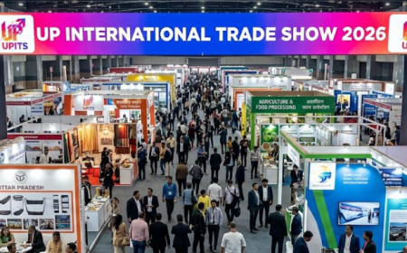 Yogi, Amit Shah Open UP International Trade Show