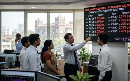RBI New Rules Today: Banks Must Publish Bulk FD Rates Daily at 10 AM