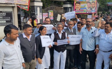 Kanpur Lawyers Launch Fierce Protest Against High Court Justice Ajay Bhanot, Demand Unconditional Apology