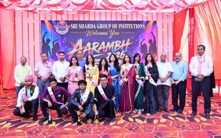 Shri Sharda Group of Institutions Welcomes Batch of 2026 with Grand Annual Fresher's Celebration 'Aarambh 2026'
