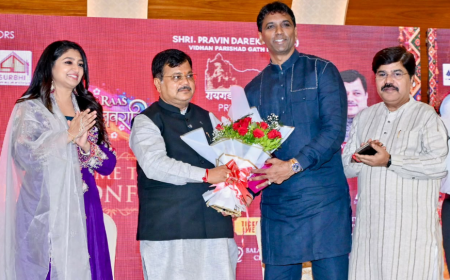 Bhoomi Trivedi Unveils India's First AI-Powered Navratri Song at Rang Raas