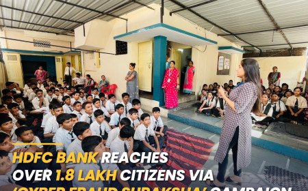 HDFC Bank Reaches Over 1.8 Lakh Citizens via ‘Cyber Fraud Suraksha’ Campaign