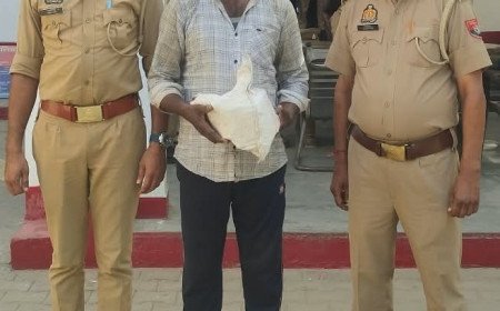 Mathura Police Crack Down on Illicit Liquor Trade; 27-Year-Old Youth Arrested with 22 Country Liquor Pouches