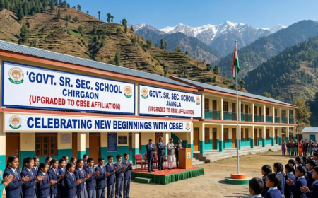 Chirgaon, Jangla Senior Secondary Schools Upgraded to CBSE Affiliation