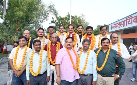 Anurag Tiwari Wins Second Term as IFFCO Phulpur Officers’ Body Chief; Ashish Gautam Elected General Secretary