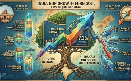 India GDP Growth Forecast FY27 Q2