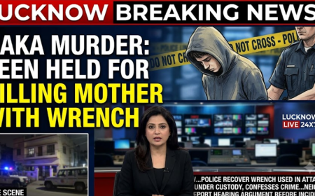 Naka Murder: Teen Held for Killing Mother With Wrench