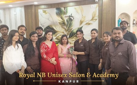 Bollywood Makeup Artist Nilu Prabhal Upadhyay Launches Royal NB Unisex Salon & Academy in Kanpur