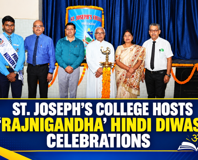 St. Joseph’s College Hosts ‘Rajnigandha’ Hindi Diwas Celebrations