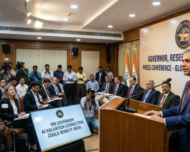 RBI Governor: AI Valuation Correction Could Benefit India