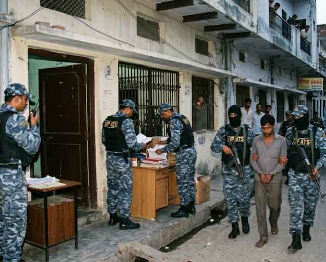 UP ATS Raids 15 Districts Targeting Bhatti Network