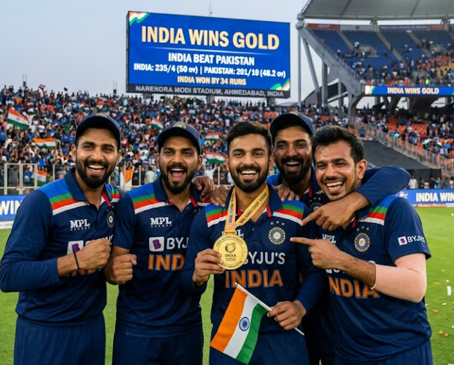 India Defend Asian Games Cricket Gold, Beat Pakistan
