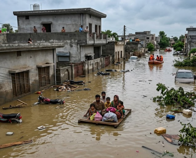Lucknow Flood: Gomti River Swamps 40,000 Faizullaganj Homes