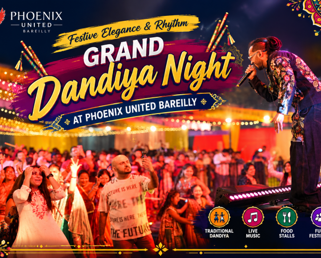 Festive Elegance & Rhythm: Grand Dandiya Night at Phoenix United Bareilly