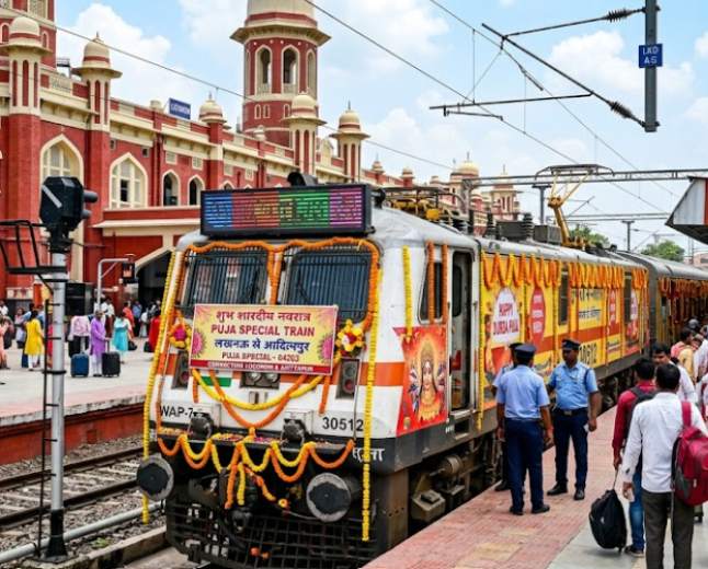 Puja Special Train Links Lucknow, Adityapur