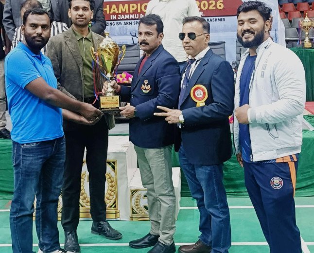 Uttar Pradesh Shines at 48th National Arm Wrestling Championship in Srinagar with 64 Medals