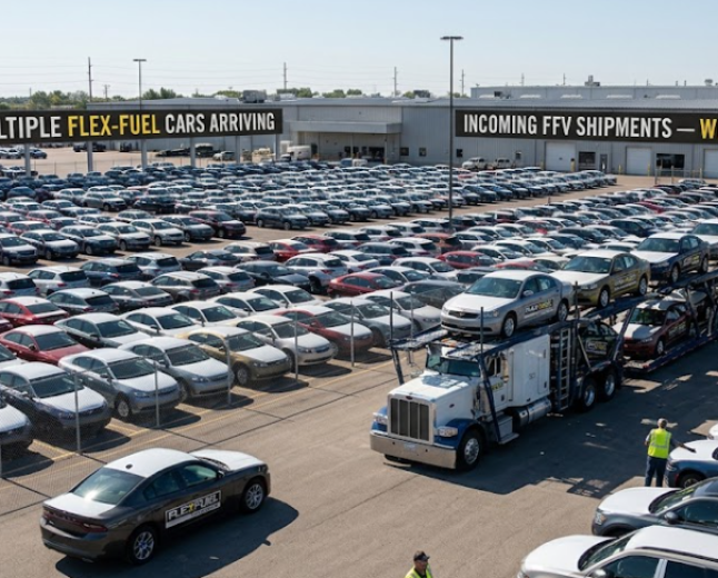 Multiple Flex-Fuel Cars Arriving Within Two Months