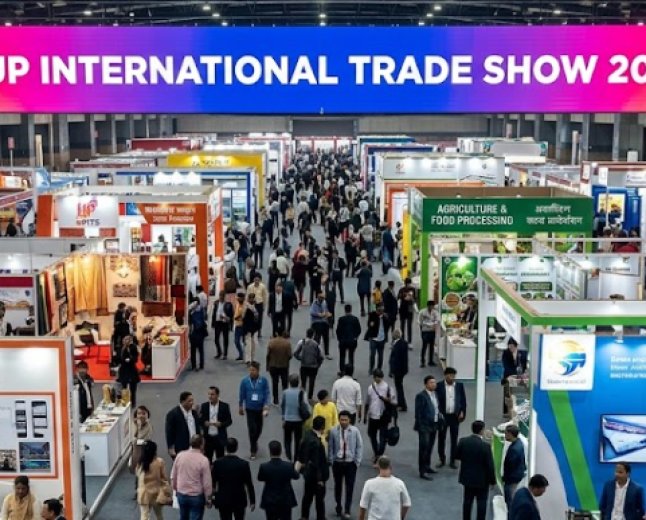 Yogi, Amit Shah Open UP International Trade Show