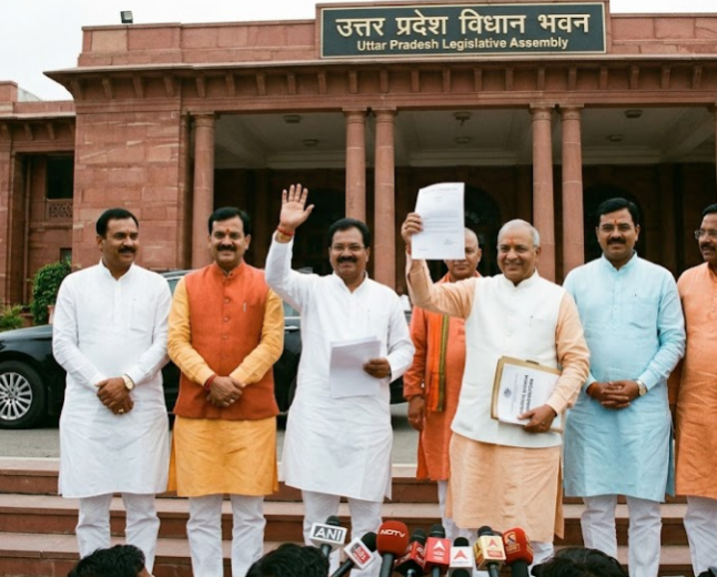 Rajya Sabha Polls: Eight BJP Candidates File Nominations in Lucknow
