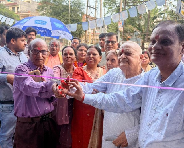 Shipra Srivastava Opens New Mother Dairy Outlet in Kanpur’s Shivpuri, Promotes Women’s Empowerment